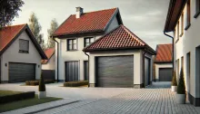Notre zone d'activité pour ce service Vente et pose de porte de garage sectionnelle avec portillon motorisée en acier avec couleur à